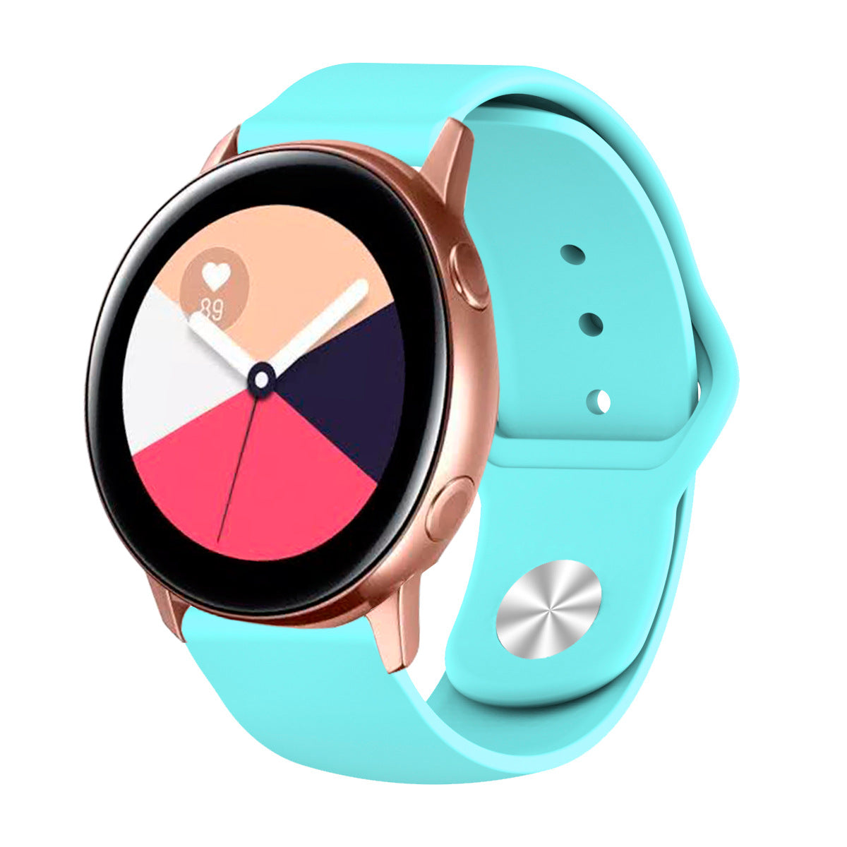 Samsung galaxywatchactive2 for pure color apple buckle strap Huami youth 20m smart