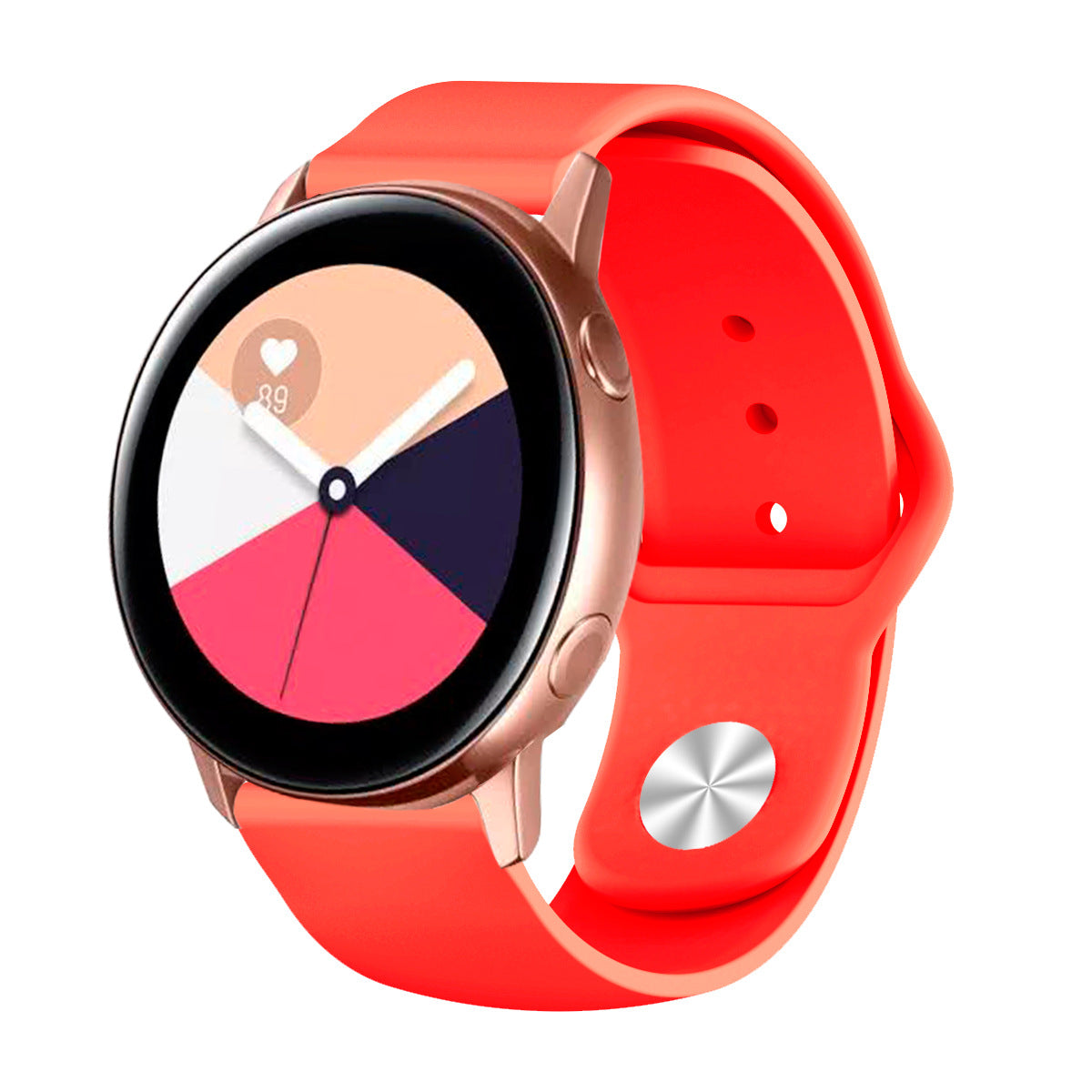 Samsung galaxywatchactive2 for pure color apple buckle strap Huami youth 20m smart