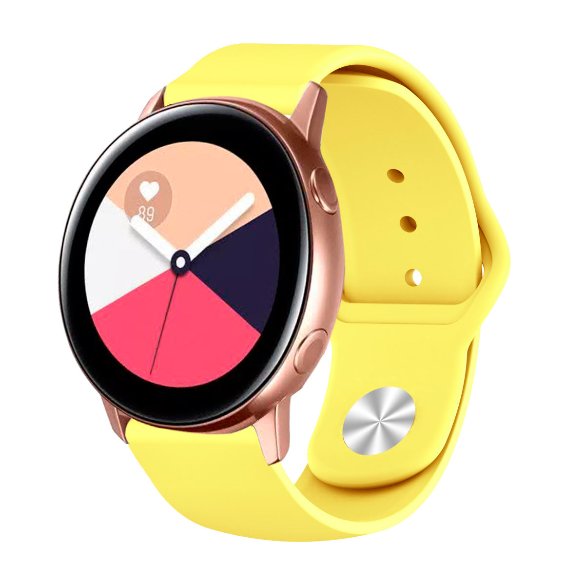 Samsung galaxywatchactive2 for pure color apple buckle strap Huami youth 20m smart