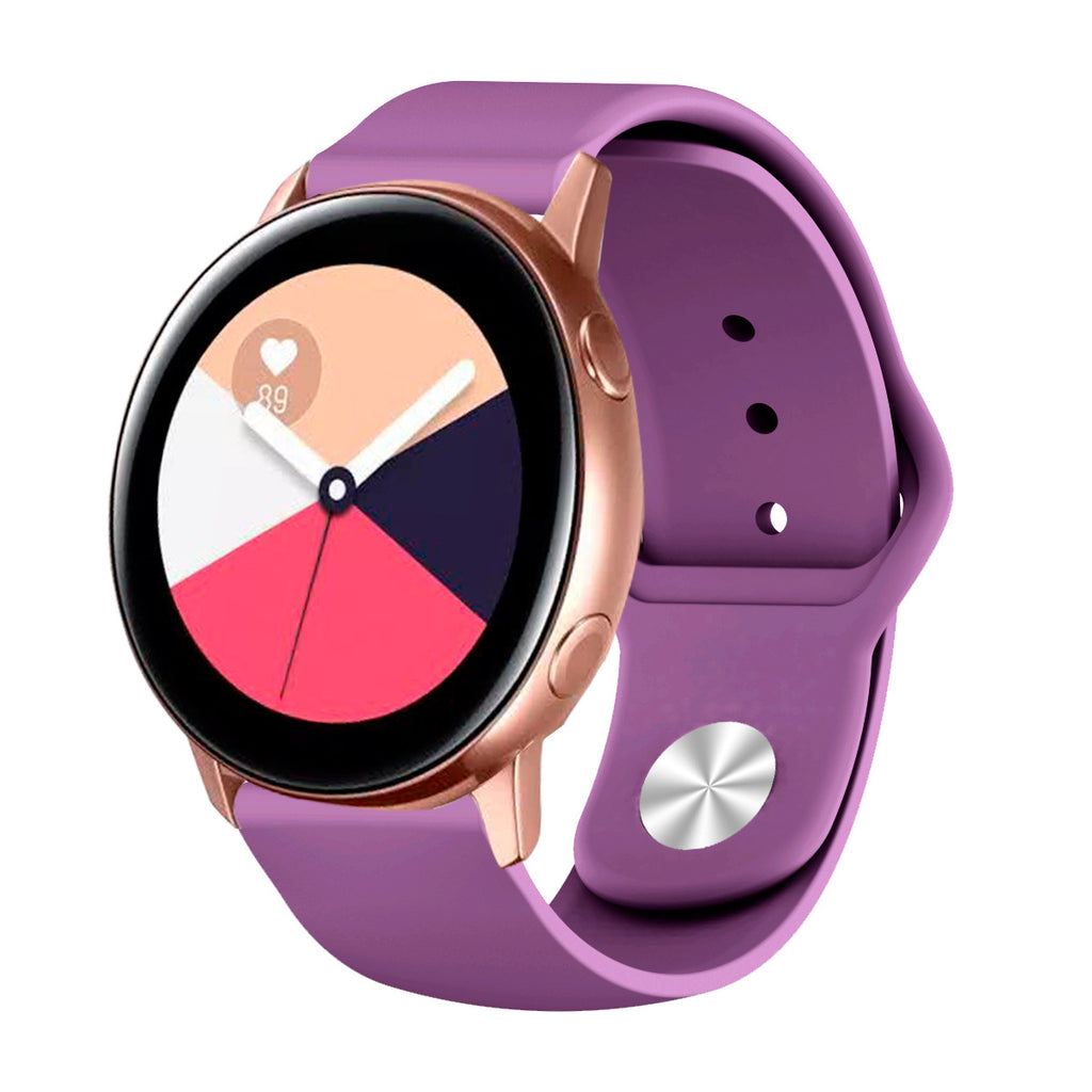 Samsung galaxywatchactive2 for pure color apple buckle strap Huami youth 20m smart
