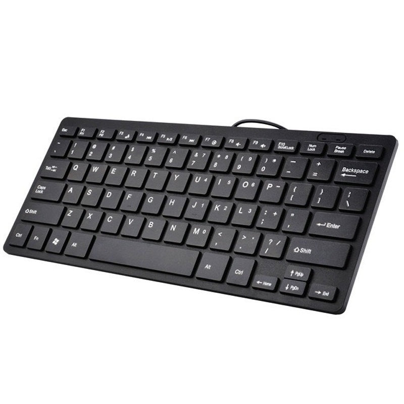 Cross-border K1000 wired keyboard mini mini chocolate Keyboard USB portable laptop keyboard