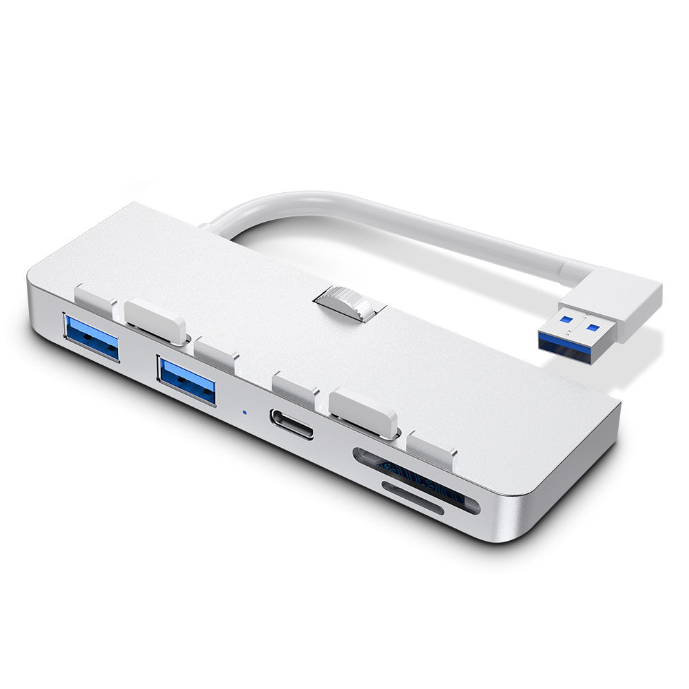 Rocketek applicable to iMac Apple all-in-one machine docking station USB 3.0 cable seperater hub concentrator SD/TF