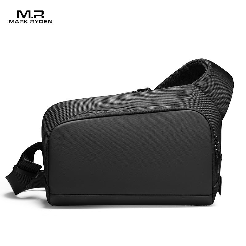 Mark Ryden fashion Men's bag shoulder bag cross-border multi-functional messenger bag City personal leisure chest bag