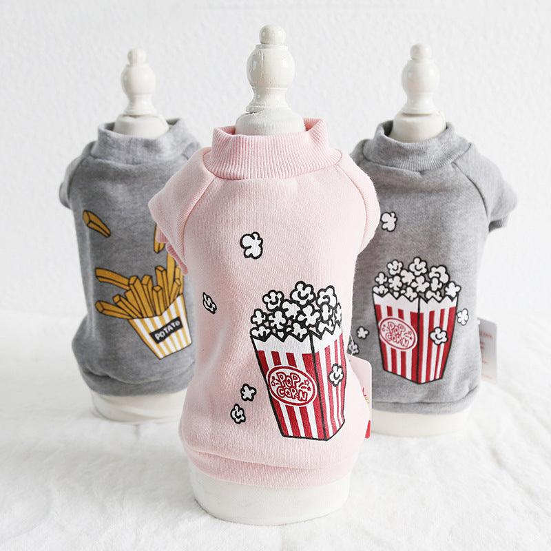 Winter Warm Pet Hoodie Jacket - Cozy Cotton Clothes For Dogs And Cats