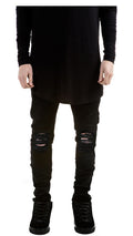 2017 New slim fit men's jeans brand ripped jeans straight men's pants pants wholesale 18
