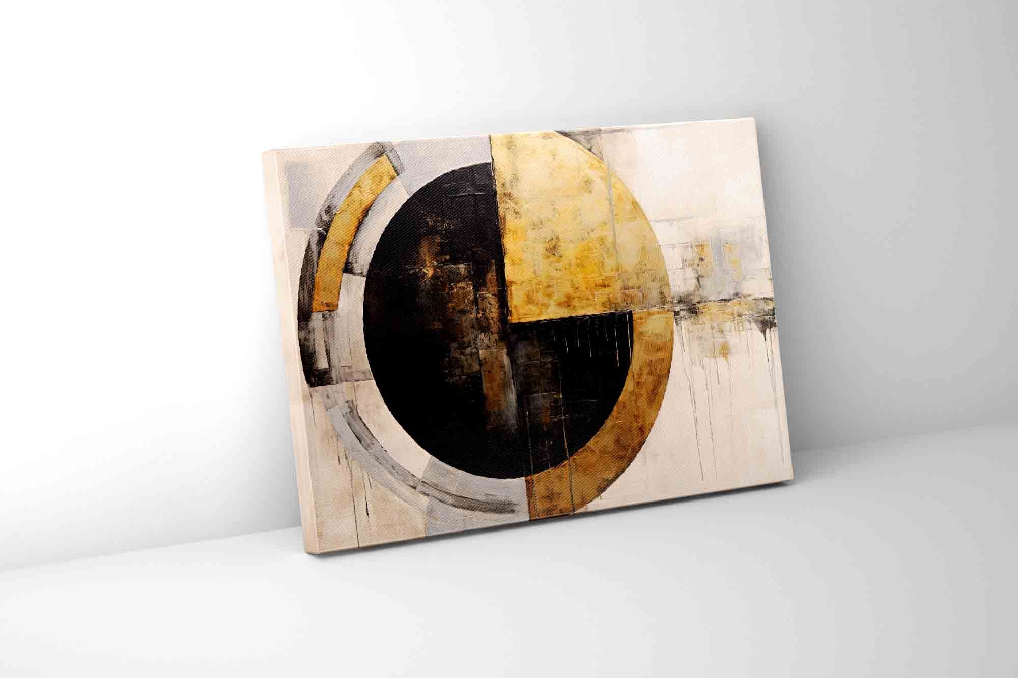 Abstract Sun -Canvas print- Modern Art