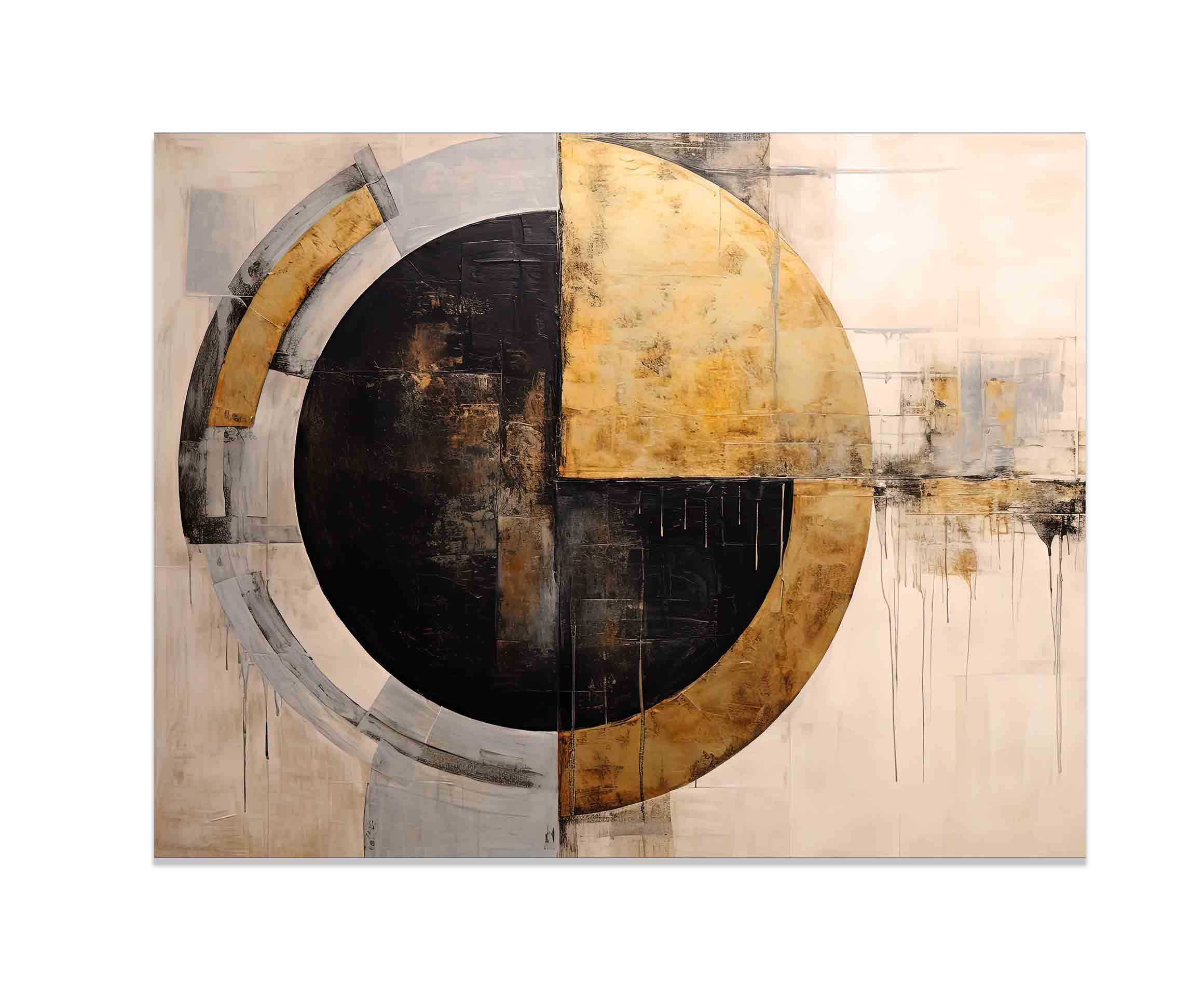 Abstract Sun -Canvas print- Modern Art