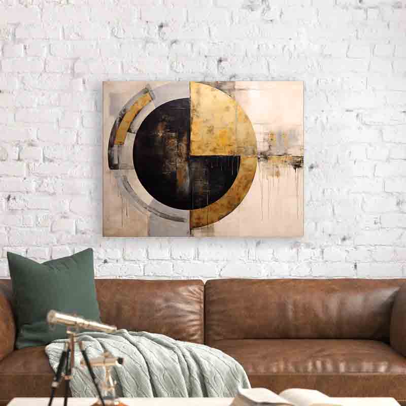 Abstract Sun -Canvas print- Modern Art