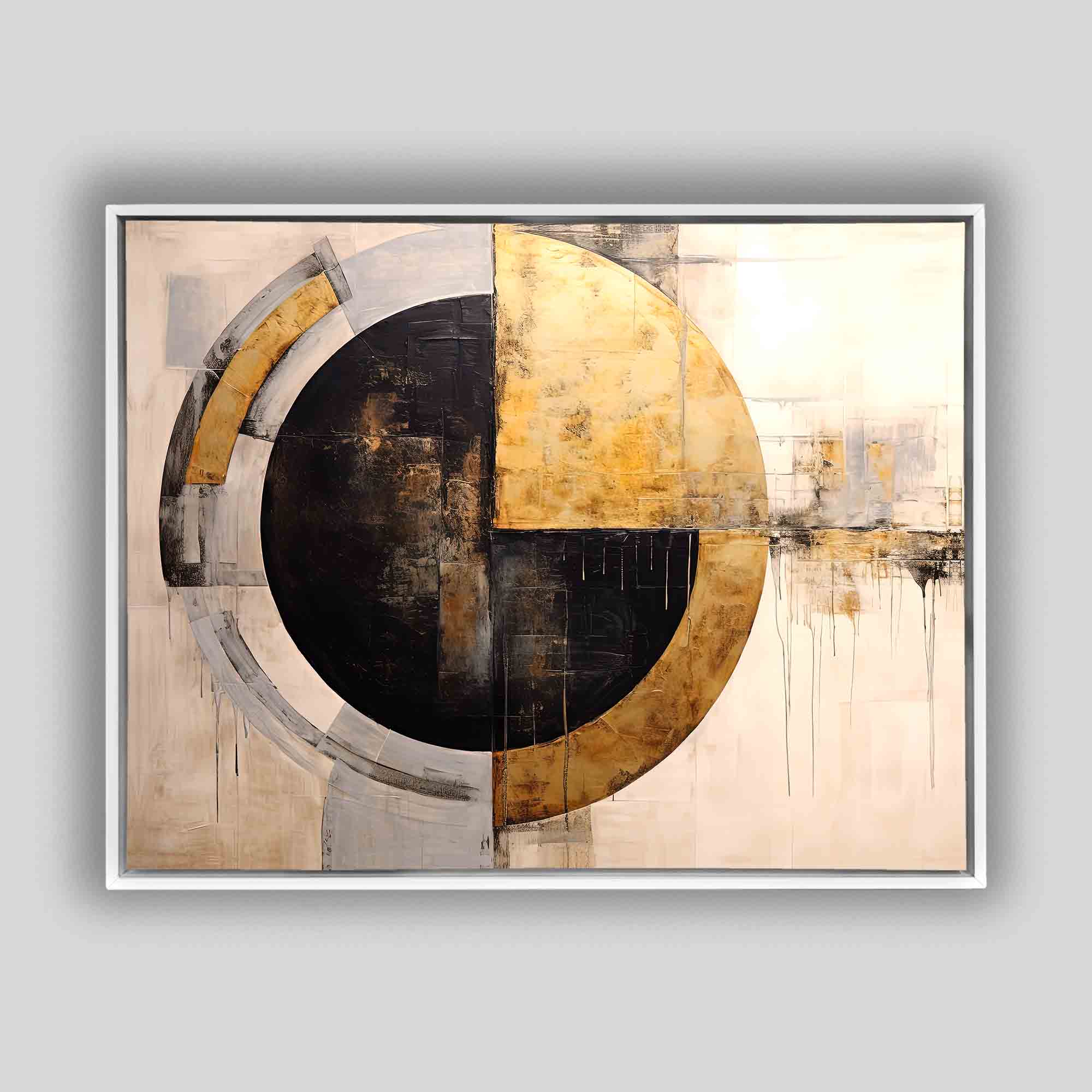 Abstract Sun -Canvas print- Modern Art