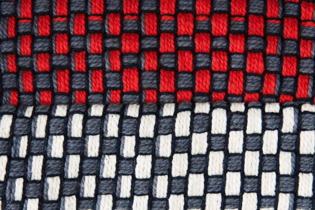 TWO SIDE GRADIENT RED - CUSHION COVER
