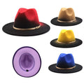 Gradient Fedora Hat-Purple