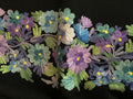 Embroidered Wool Wrap - Spring Bloom