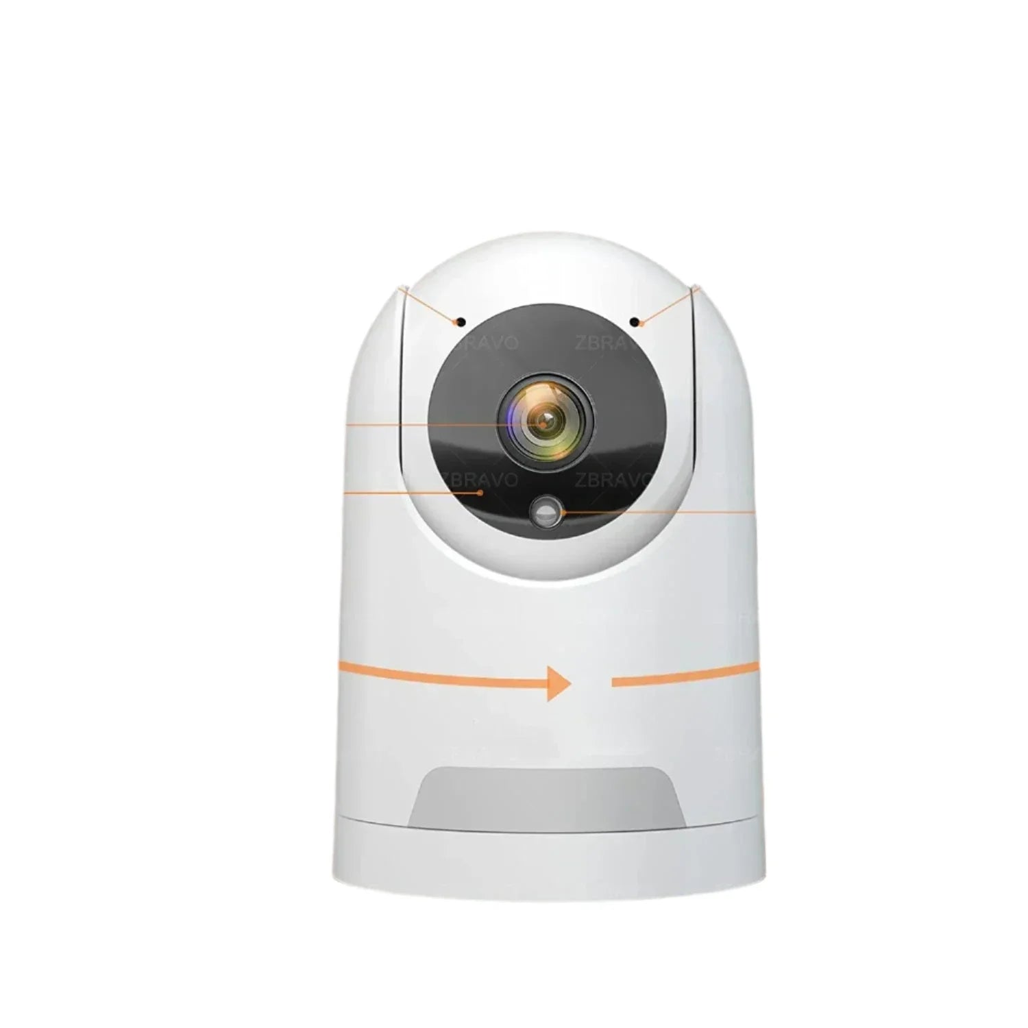 NNEOBA Mini Wifi Camera Night Vision Baby Monitor