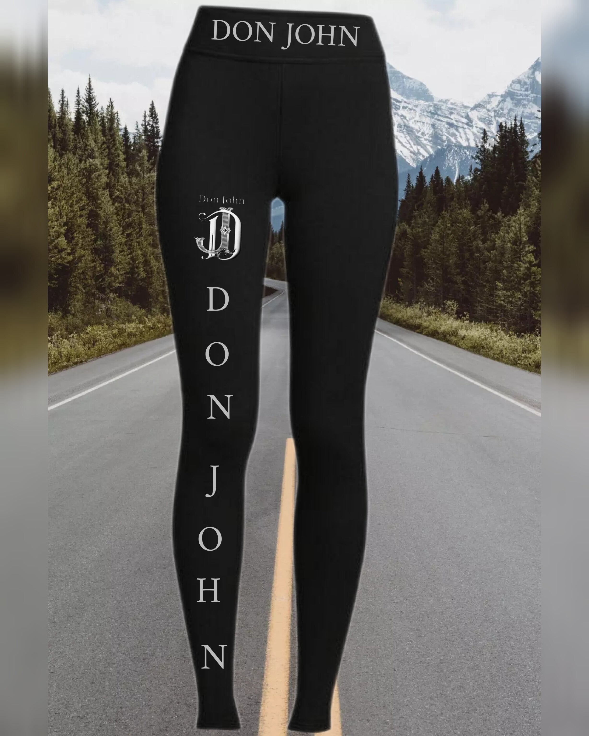 DON JOHN Yoga Pants & Top Women's