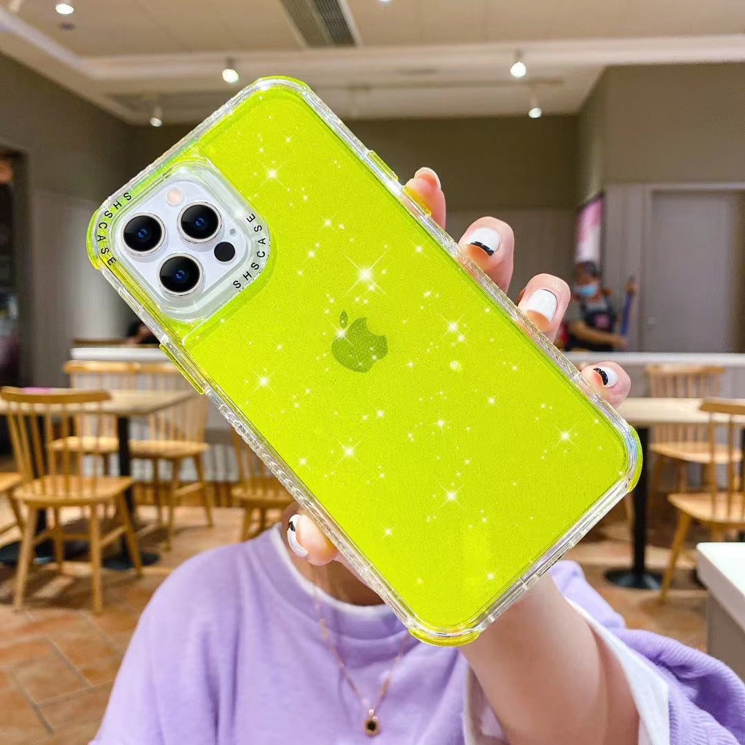 Hard for 16pro Apple 8plus phone case iPhone14promax dream glitter phone case xsmax