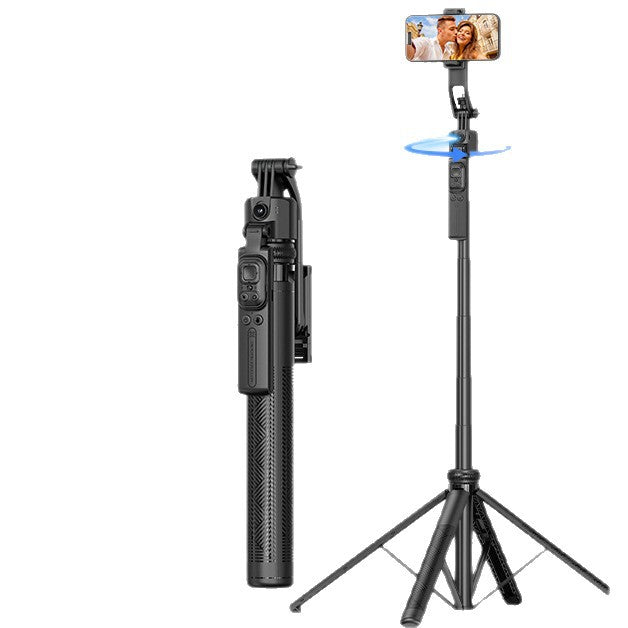 PTZ and camera artifact selfie stick anti-shake retractable tripod face tracking Bluetooth camera mobile phone bracket