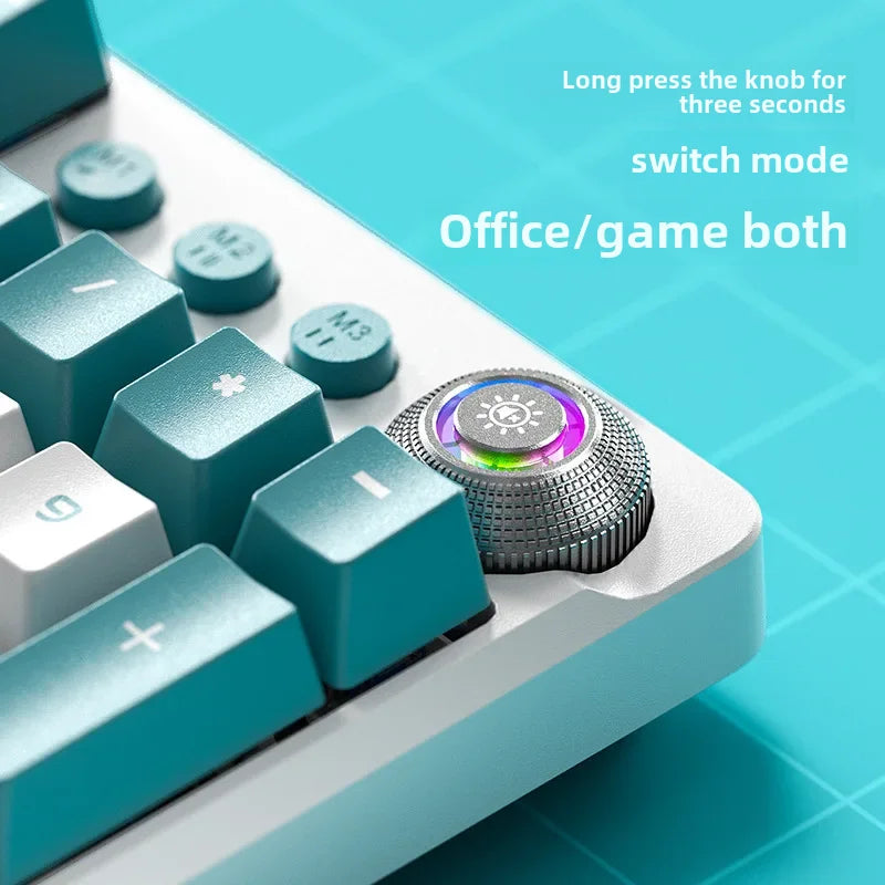 Tarantula F2088Pro wired mechanical keyboard green axis red axis alternate action or ergonamic color matching e-sports games keyboard magnetic upper cover
