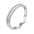 925 sterling silver ring female European and American classic retro versatile zircon diamond ring foreign trade cross-border jewelry silver accessories processing