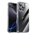 Applicable to iPhone16Pro Max phone case transparent Apple 16 protective case airbag drop-resistant smart AI button