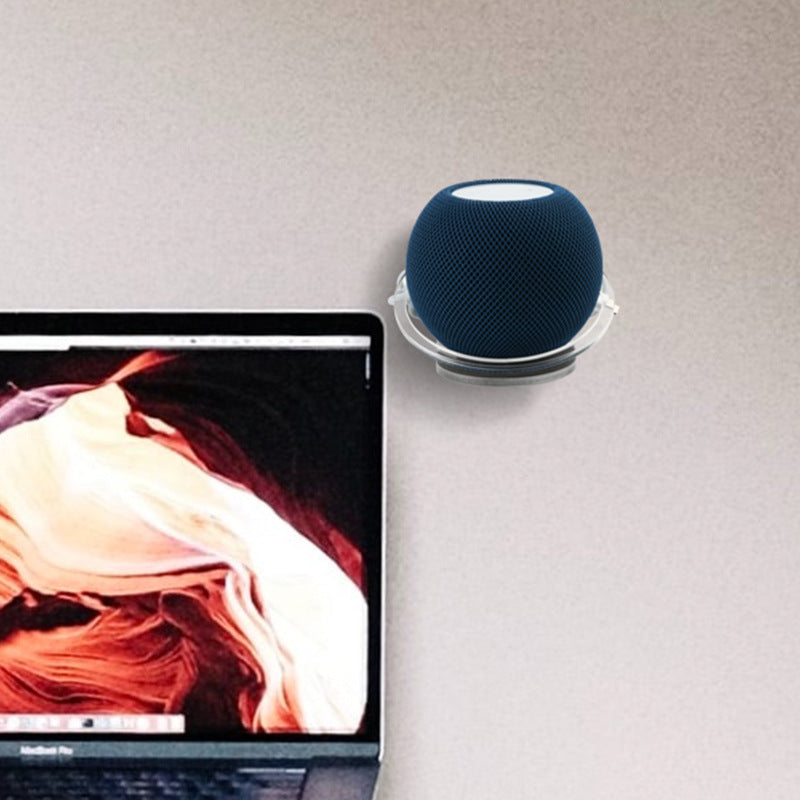 Suitable for HomePod Mini wall-mounted bracket acrylic Apple smart speaker wall storage bracket
