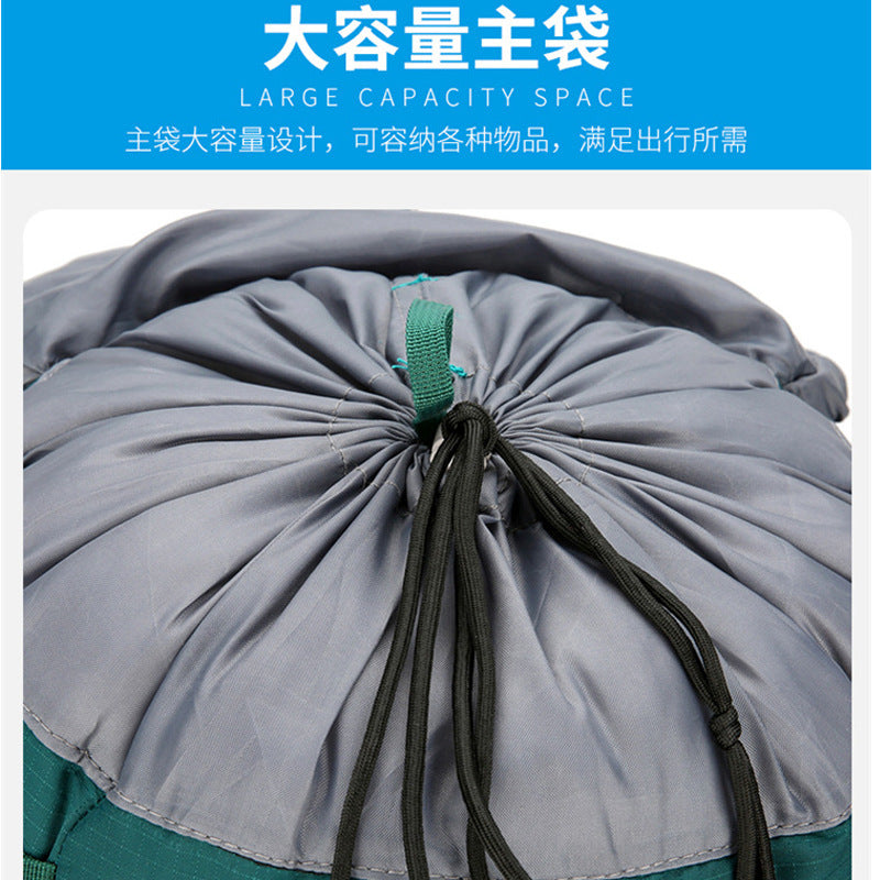 40 liters large capacity outdoor mountaineering bag camping tent backpack men and women gymnastic valise hiking travel luggage bag