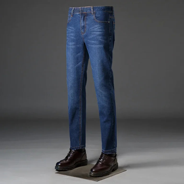 Classic hot selling product jeans men's stretch pencil pants slim jeans simple all-matching and handsome jeans men's