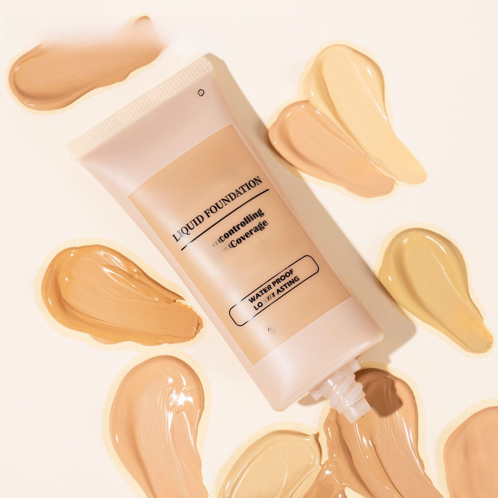 Cross-border Concealer Foundation handaiyan long lasting smear-proof makeup invisible pore moisturizing European and American style Foundation