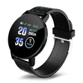 New smart bracelet 119plus heart rate sphygmomanometer step information reminder double color strap factory in stock