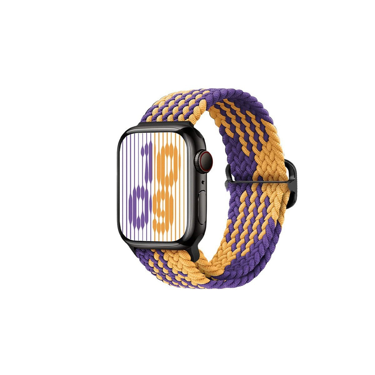 Apple woven strap for applewatch10 smart watch nylon adjustable Japanese buckle elastic strap