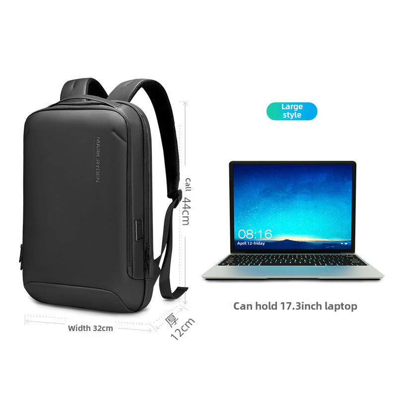 MARK RYDEN new cross-border backpack men's business waterproof computer backpack leisure commute backpack wholesale