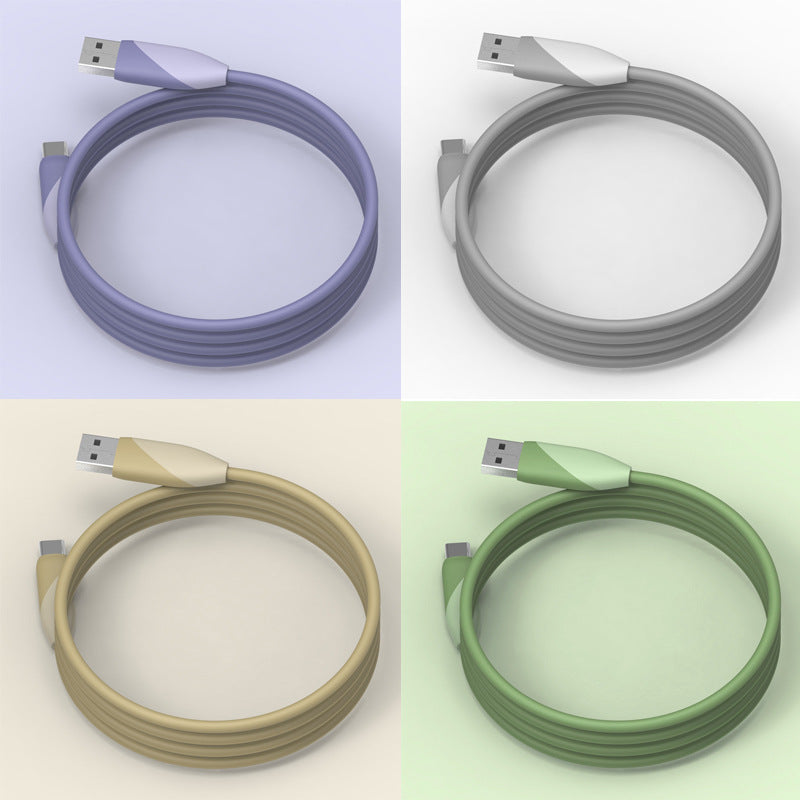 Applicable to Huawei super fast charge data cable 66W mobile phone type-c interface glory TPE wholesale custom Android