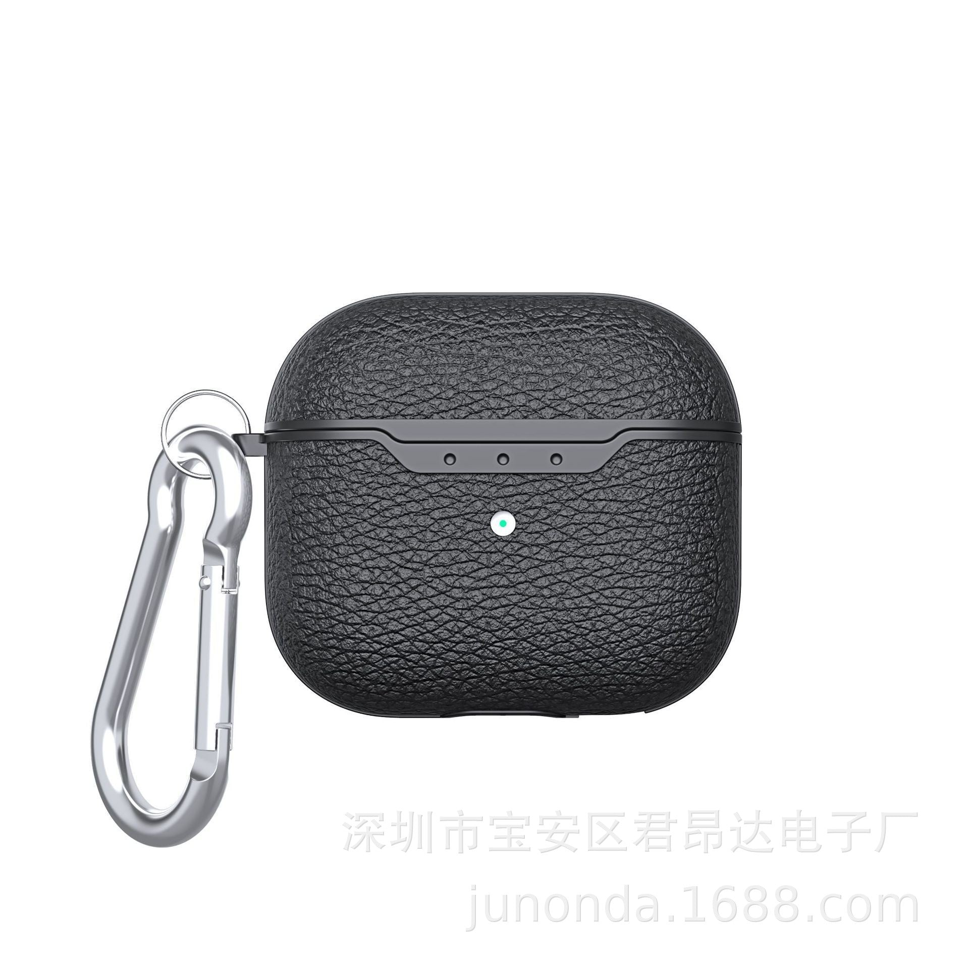 Applicable to AirPods 4 earphone sleeves 4 Generation Wireless Bluetooth litchi pattern headset protective cover simple phone case 3 generation