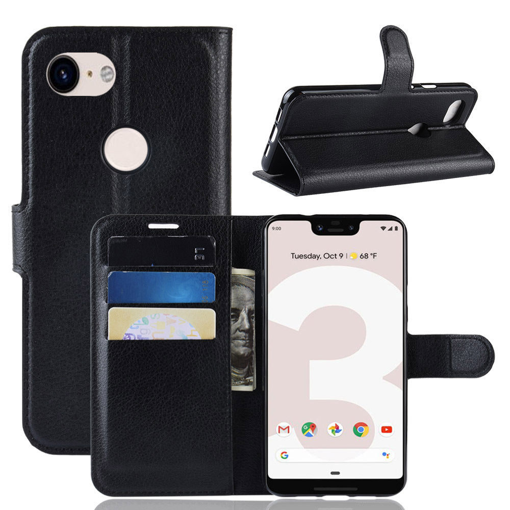 Applicable to Google Google Pixel 3A phone case Pixel 3A XL mobile phone case oil edge stitching leather case