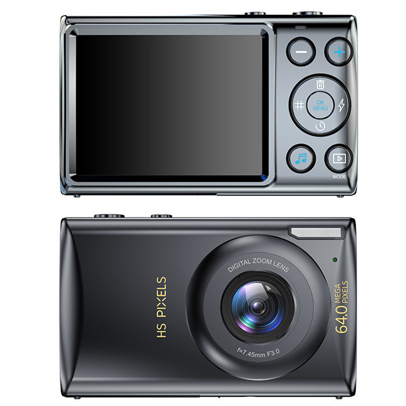 Cross-border new 64 million student music digital camera portable travel entry-level mirrorless camera vlog camera wholesale