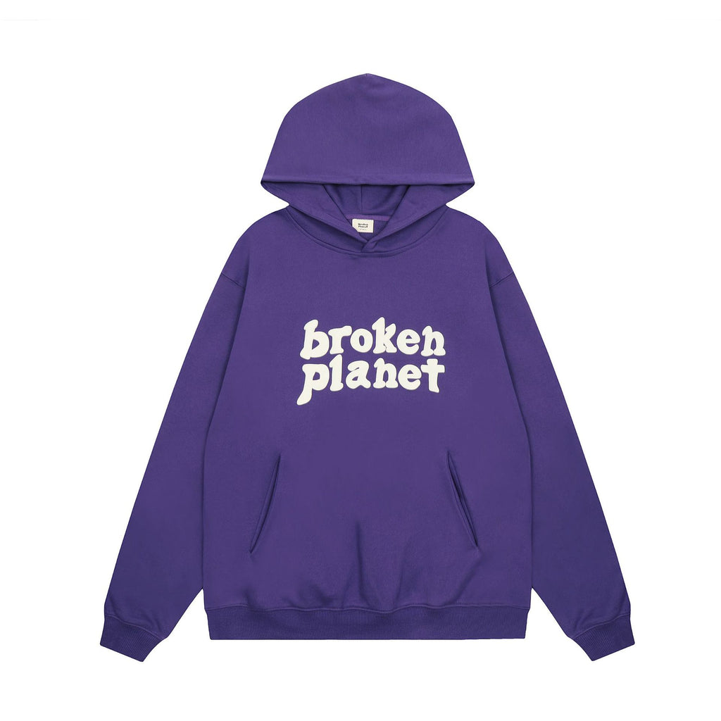 BP trendy foam fun letter Terry hooded sweater American high street autumn winter couple men's and women's casual sweatpants