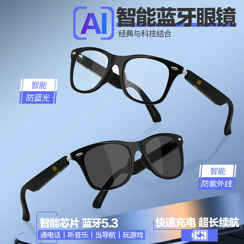 MZ08 Smart Bluetooth Sunglasses – Anti-Blue Light, Polarised & Fast Charging