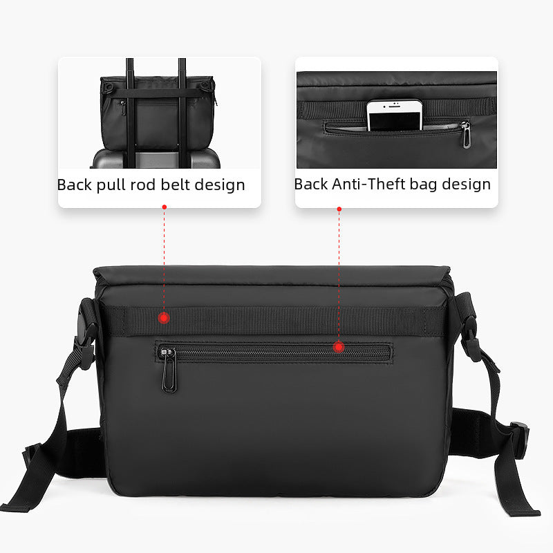 Marco Ledon same style crossbody bag men fashion brands waterproof shoulder bag fashion casual messenger bag student bag