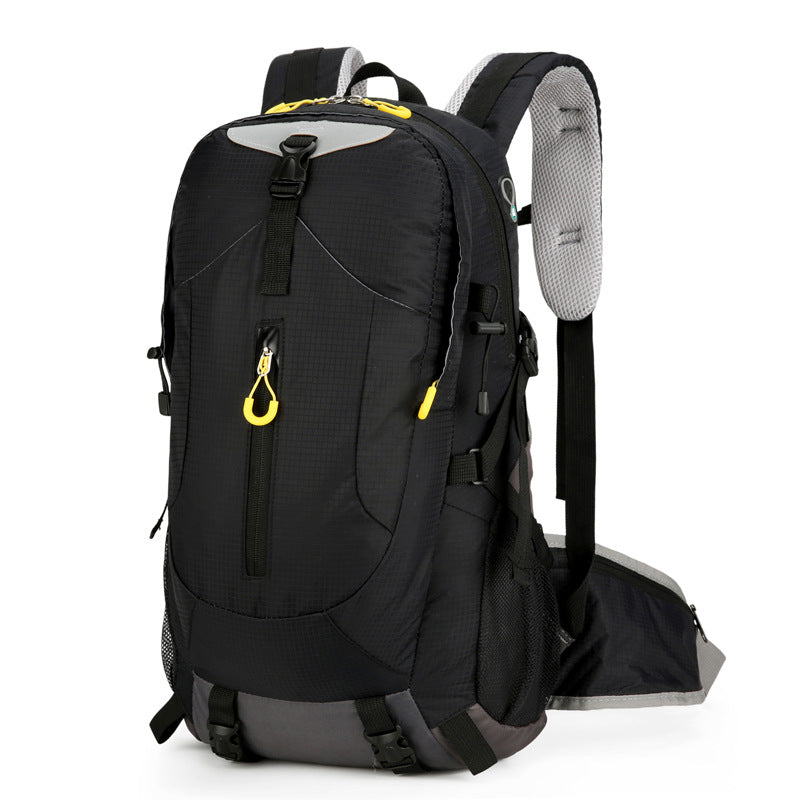 Hiking backpack lightweight and large capacity backpack men's and women's safety reflective waterproof outdoor camping cycling hiking bag