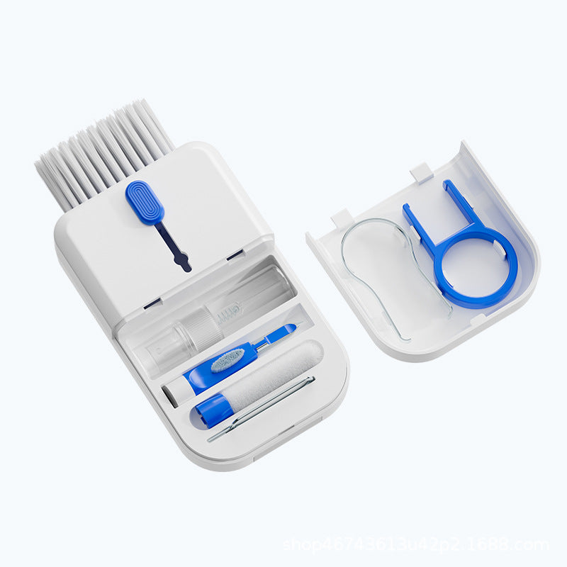 New multi-functional cleaning suit laptop keyboard cleaning brush mobile phone Bluetooth headset cleaning pen
