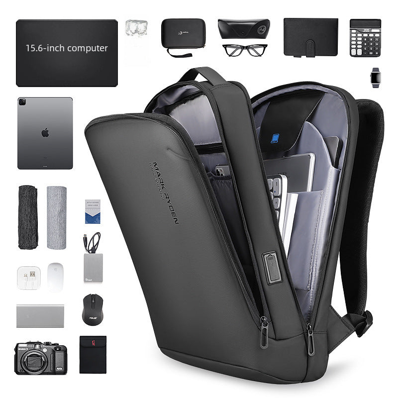 MARK RYDEN new cross-border backpack men's business waterproof computer backpack leisure commute backpack wholesale