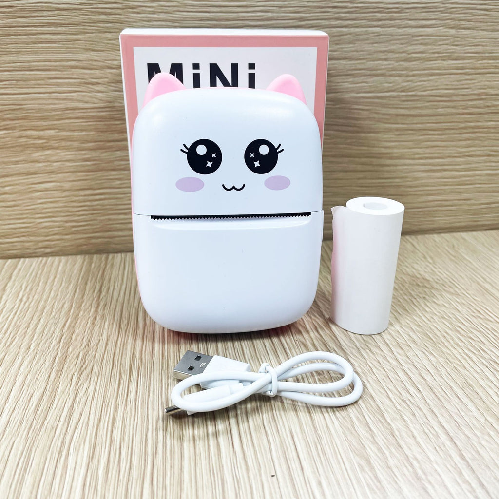 Cross-border portable thermal mini printer mobile phone photo artifact Bluetooth student only small household labeling machine