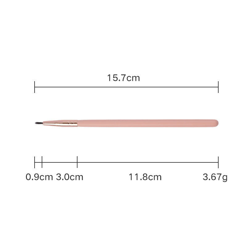 Cross-Border 16 pink makeup brushes suit rose gold makeup brush face powder foundation blush brush brow groomer makeup tools