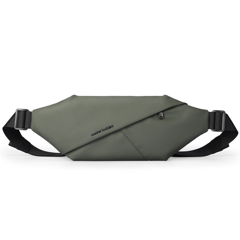 Marco Lyden new small chest bag men's leisure sports messenger bag fashion street trendy one-shoulder bag men's bag