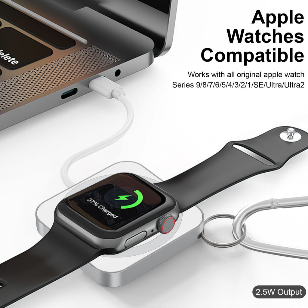 Applicable to Apple Watch smart phone wireless headset three-in-one wireless charger 15W fast charging magnetic portable