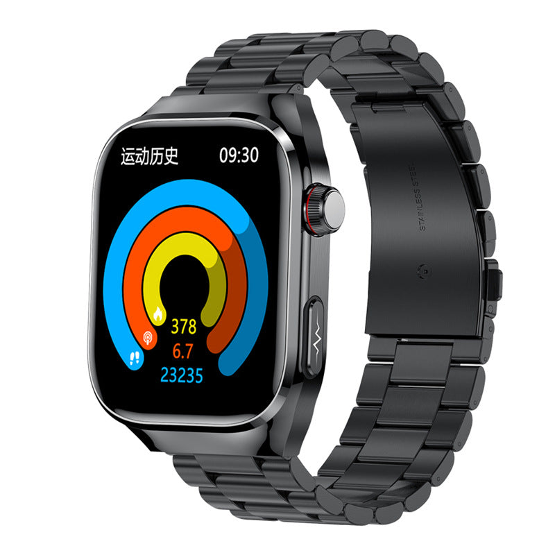 Cross-border hot TK16 smart watch Bluetooth calling micro physical examination ECG body fat detection Bluetooth calling Sports