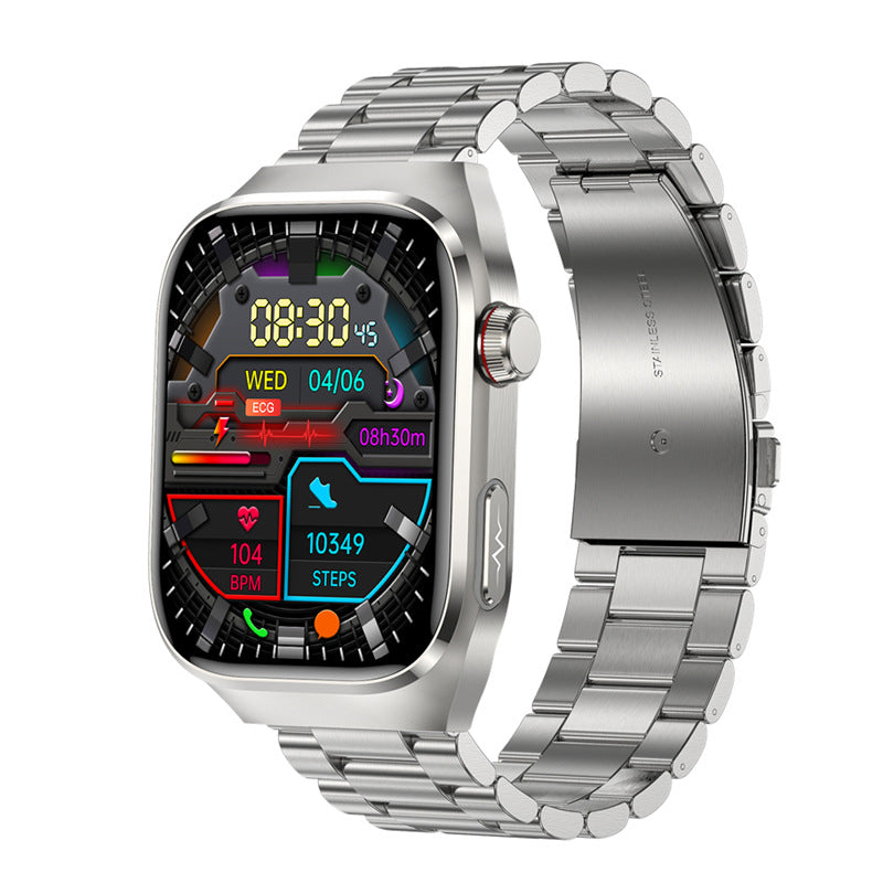 Cross-border hot TK16 smart watch Bluetooth calling micro physical examination ECG body fat detection Bluetooth calling Sports