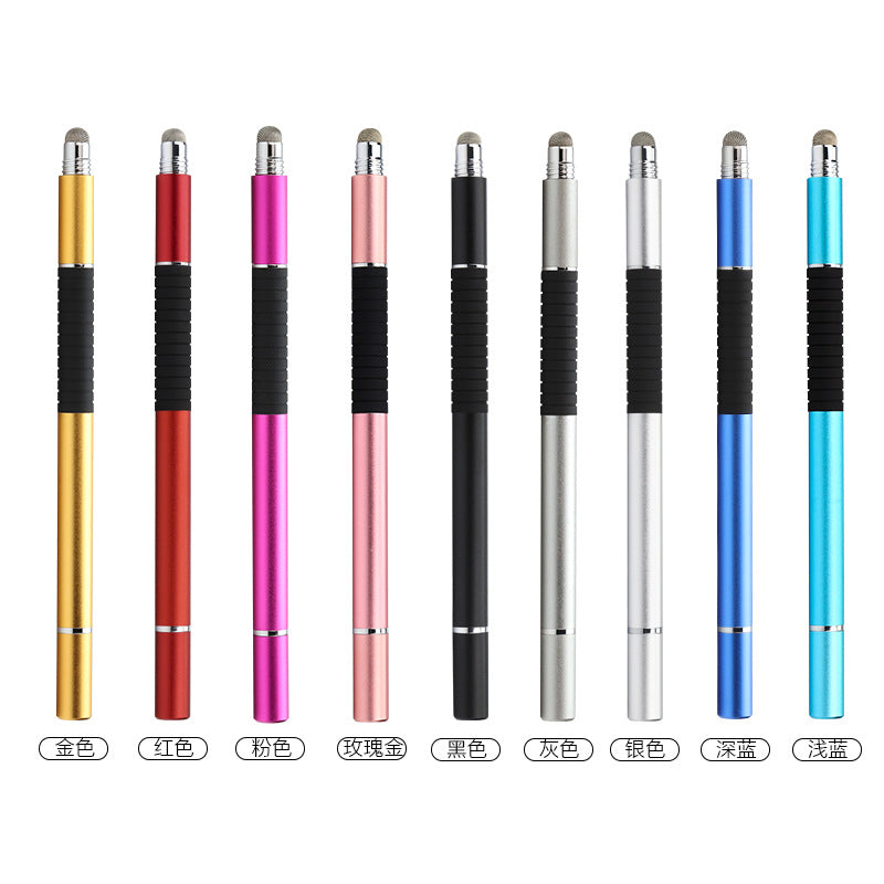 Factory Direct sale capacitive touch screen universal three-in-one touch pen with signature pen metal touch screen capacitive stylus