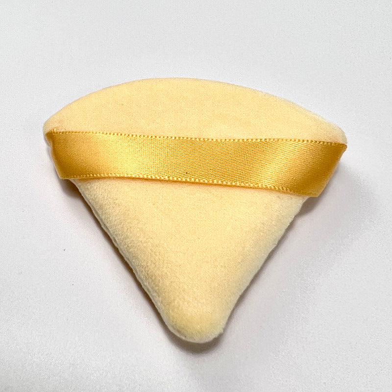 makeup sponge velour powder puff dry powder face powder cross-border air cushion triangle makeup puff