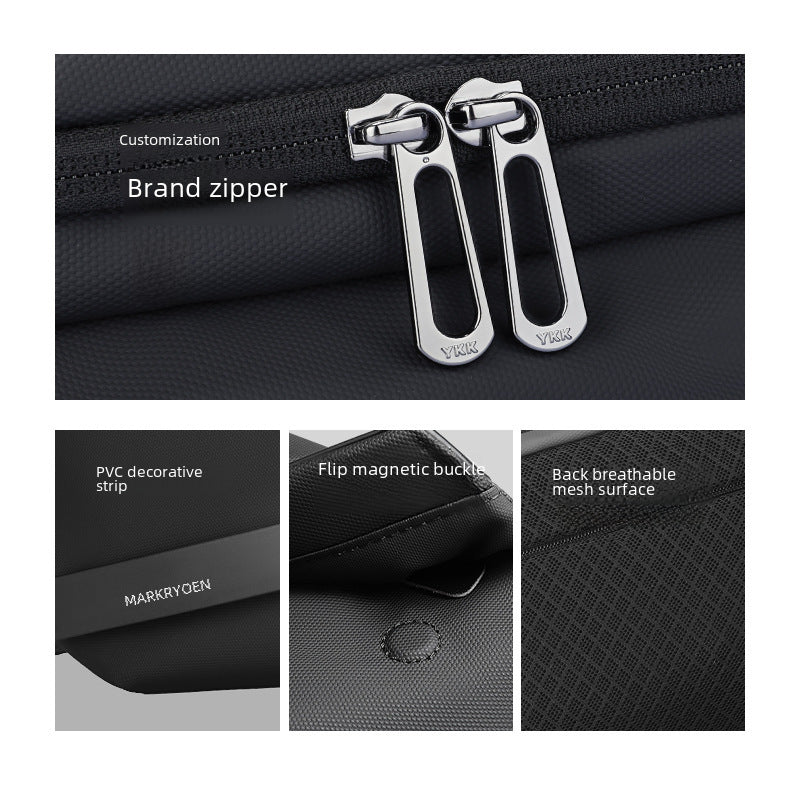 mark ryden cross-border new arrival fashion chest Bag Men's trendy crossbody bag multi-functional sports and leisure shoulder bag