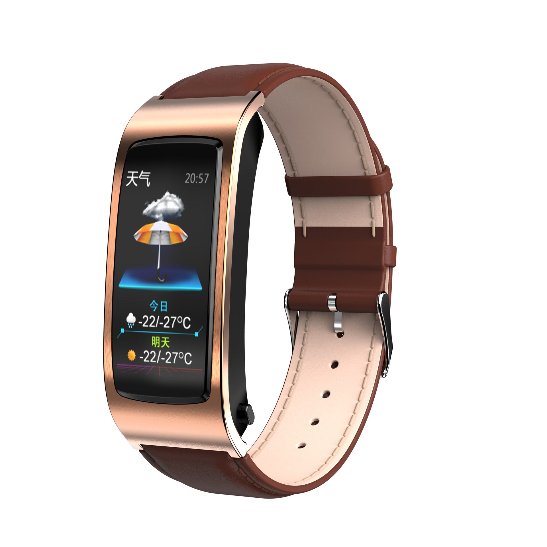 K11 Smart Bracelet with 1.14 Inch Screen Call Answer Message Sync
